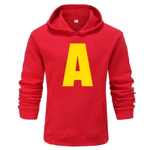 Unisex Casual Sportswear Mens Hoody Alvin Chipmunk Halloween Costume Womens Pullover 241010