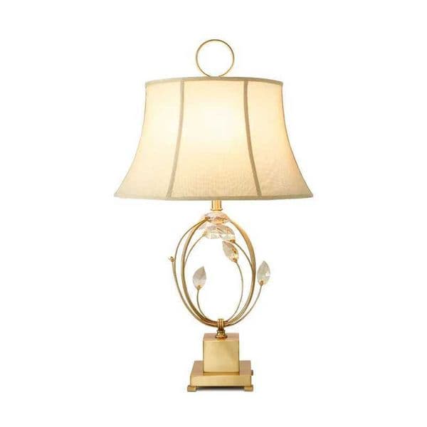 April Contemporary Crystal Desk Lamp LED Creative Fashion Dimming Desk Lamp Used for Home Living Room and Bedroom Decoration X2410211
