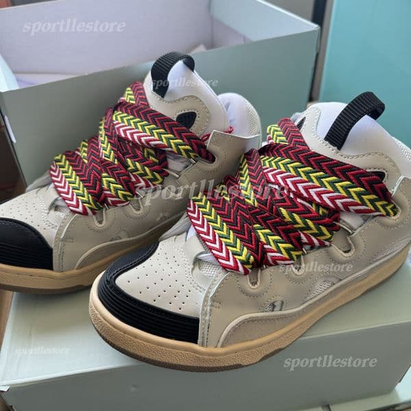 Designer Curb Men Women Casual Shoes Style German Mens Trainers Curbs Sneaker Womens Calfskin Sneakers Rubber Shoe