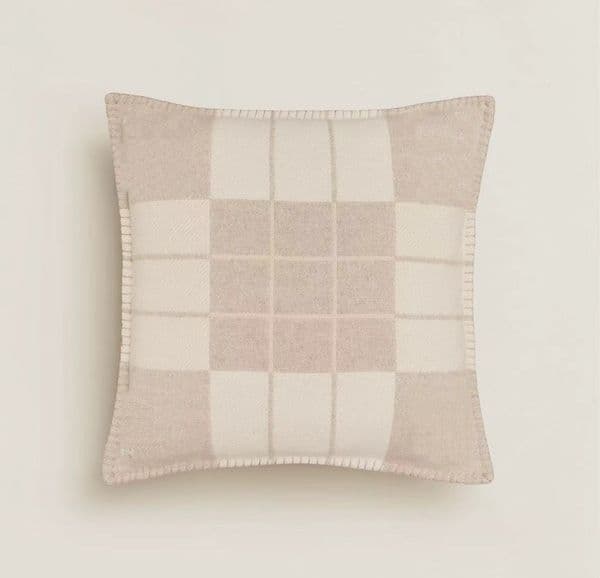 WOOL Cushion/Decorative Beige Pillow Living room sofa Ins home Orange 4 colors 50&50cm