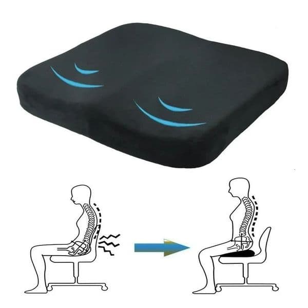 tailboard Sciatica back pain relief comfortable office chair car seat cushion anti-s orthodontic memory foam Coccyx cushion 241024