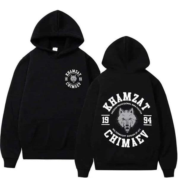 Men's Hoodies Sweatshirts Khamzat Chimaev Fighter Print Hoodies Strtwear Men Women Clothing Fashion Sweatshirts Flce Long Slve Pullovers Hoodie Y2K L260529