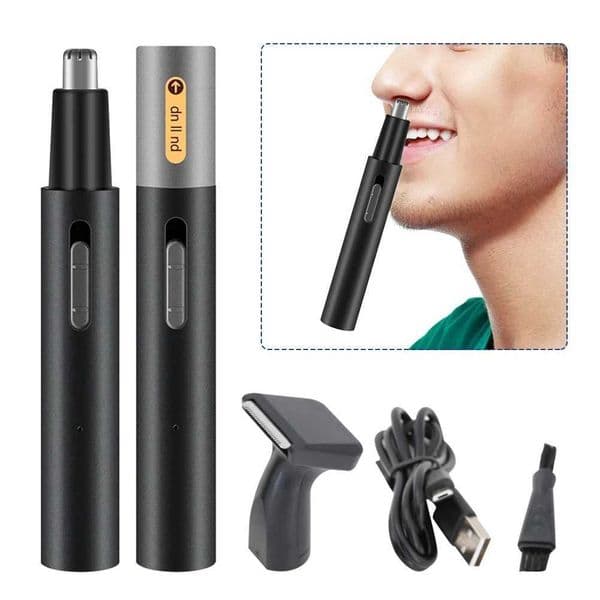 Rechargeable Men Electric Nose Ear Hair Trimmer Painless Women Trimming Sideburns Eyebrows Beard HairXJ241024