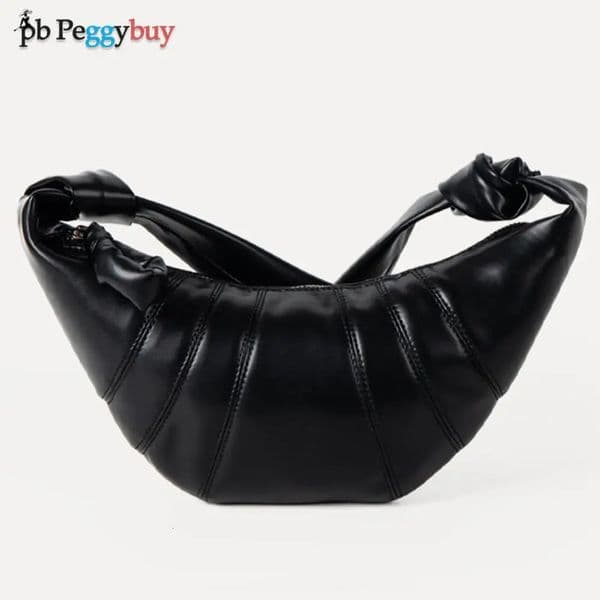 Women Fashion Shoulder Bag Croissant ner Hobo Casual Half Moon Crossbody Female PU Leather Large Capacity Handbags 241021
