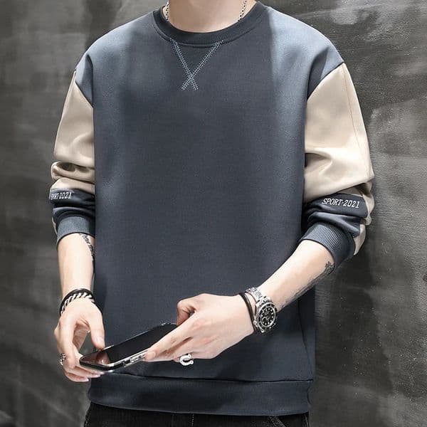 ashion Hip Hop Men Hoodies 2023 Autumn Mens Sweatshirts Casual Solid Pullover Street Wear Clothing Mens Harajuku Tops 241024