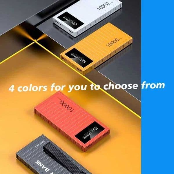 Hot Sale New Power Pack 10000mAh Ultra Thin Large Capacity Lightweight Fast Charging Durable Container Mobile Power PLY T241026