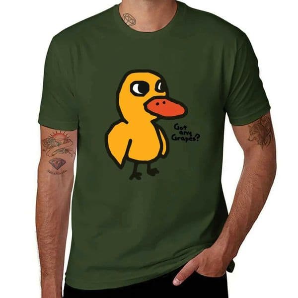 Mr. Duck - Got Any Grapes? T-shirt Customs Design Your Own Plain Sweat shirts MenX241025