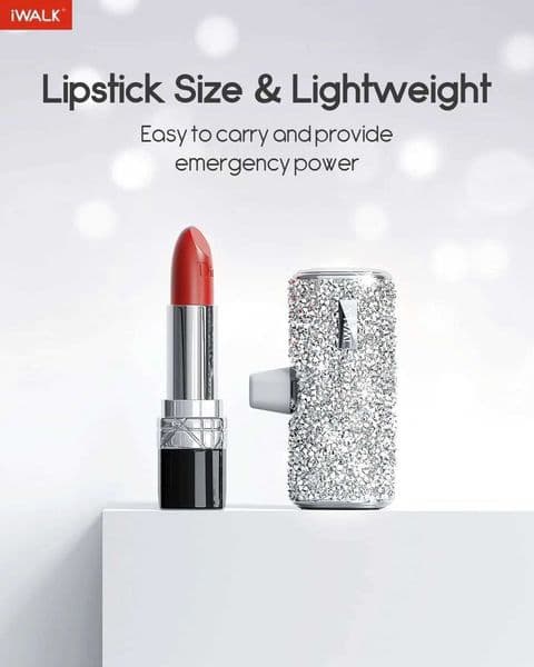 New Arrival IWALK Mini Luxury Shining Power Pack Portable Pocket Capsule Emergency Power Pack Phone Charger Lightning Mobile Power Pack Z241026