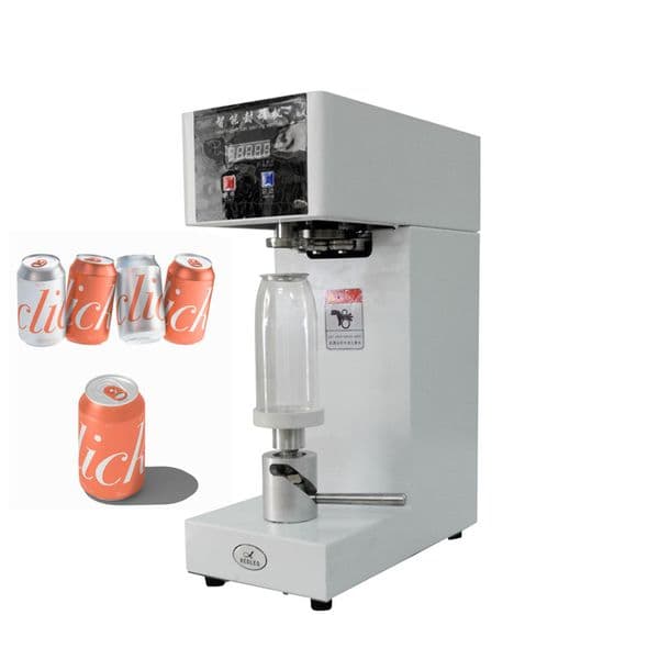 Beverage Can Sealing Machine Semi-Automatic Bottle Aluminum Cover Sealer