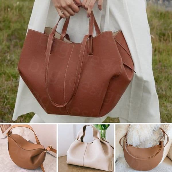 10a luxury designer tote bag cyme bag half moon bag smooth leather shoulder bag black crossbody designer handbags mini purse hanbag expensive book wallet canvas bags