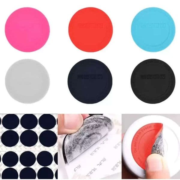 Cup Bumpers Round Coaster Rubber Antislip Silicone Mat Bottom Waterproof Heat Resistant For 20Oz Tumbler Ss1104