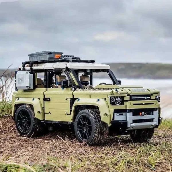Famous Car Building Blocks - 2573Pcs Off-Road Defender Supercar Model Kit, Bricks Toy for Kids Adults, 2024 Gift
