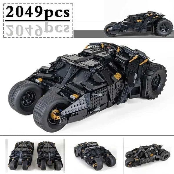 Build Block Set Build Block Set IN Stock Brick Movie Series 2049Pcs Tumbler Model brick 76240 Car Building Blocks Diy Toys Christmas Gifts For Childrenxj24102