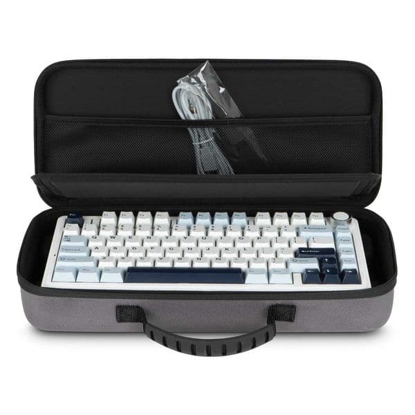 Hard EVA Case for Aula F75 Gaming Mechanical Keyboard Storage Bags Portable Travel Carrying Box For Aula Keyboard AccessoriesXJ241030