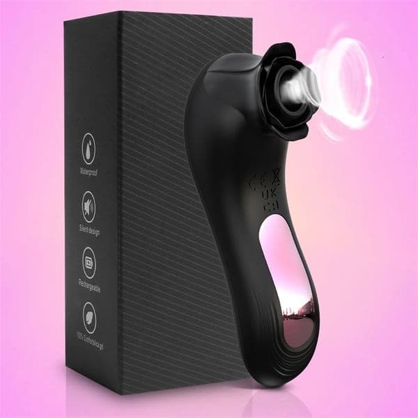 Powerful Sucking-Rose Vibrator Toy for Women Vacuum Stimulator Oral Nipple Clit Sucker Female Sex Toy Goods for Female Adults 18 241010