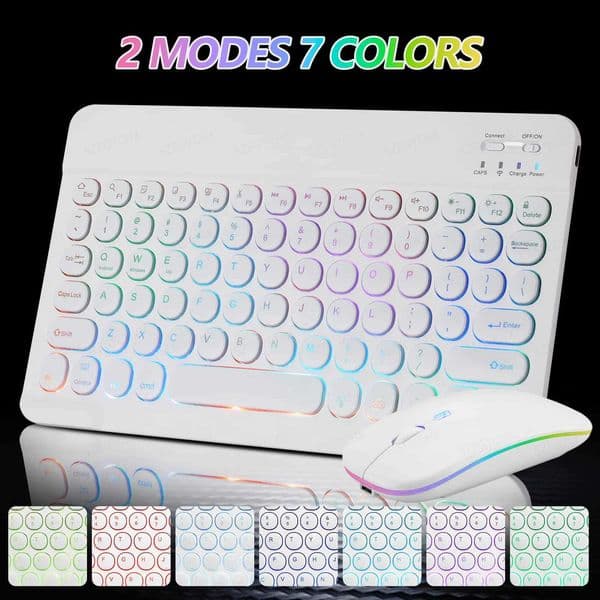 Bluetooth Wireless Magic for iPad 9 Generation Air Pro Mini Keyboard Mouse 11/10/9inch Tablet Keyboard for Samsung Huawei X250614
