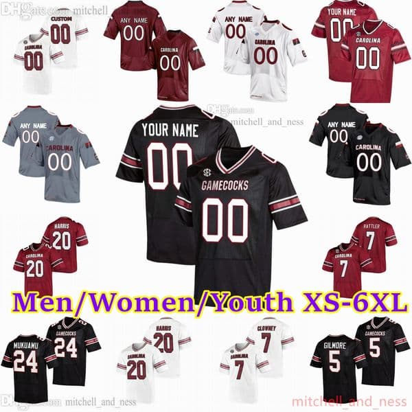 Custom South Carolina Games Football Jersey 28 Mike Davis 1 Damiere Byrd 50 A.j. Cann 9 Nick Muse 3 Antwane Wells Jr. 5