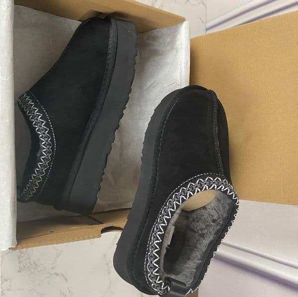 Womens Tazz Slippers Tasman Fur Slides Classic Ultra Mini Platform Boot Slip-on Les Petites Suede Wool Blend Comfort Winter Designer Booties size 35-44