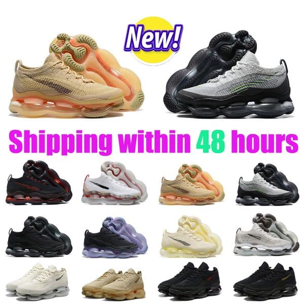 FK Scorpion ISOA Running Shoes Fly Mesh Phantom Triple Black women Sports Cushion Sports Sneakers Mens Trainers Size 36-47