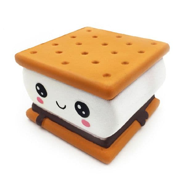 Cute Squishies Chocolate Cake Kaii Soft Squishy Food Slow Rising Stress Relief Squeeze Toys Funny decompression toy Y2605222