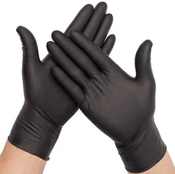 wholesale Nitrile Disposable Gloves Black Glove Gloves Industrial Powder Free Latex Free Ppe Garden 12 LL