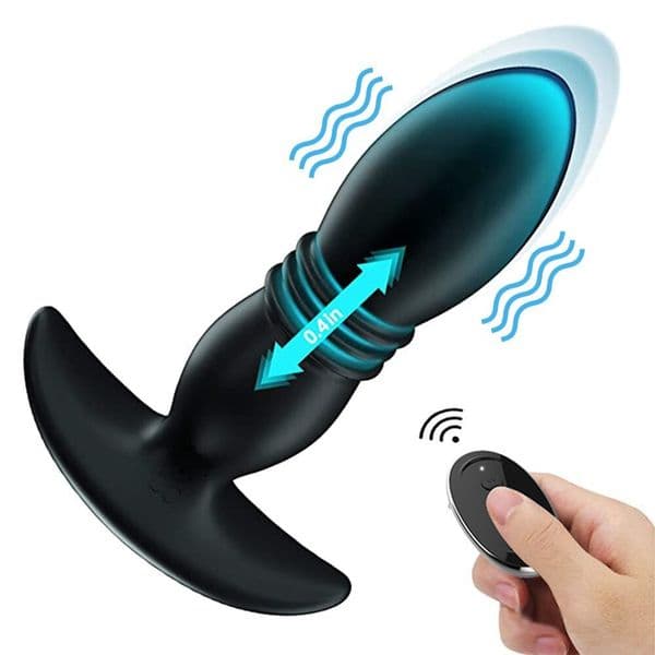 Adult Toys Anal Vibrator for Men Woman Gay Wireless Remote Control Telescopic Rotate Vibrators Dildo Prostate Massager Butt Plug Sex Toys 230920