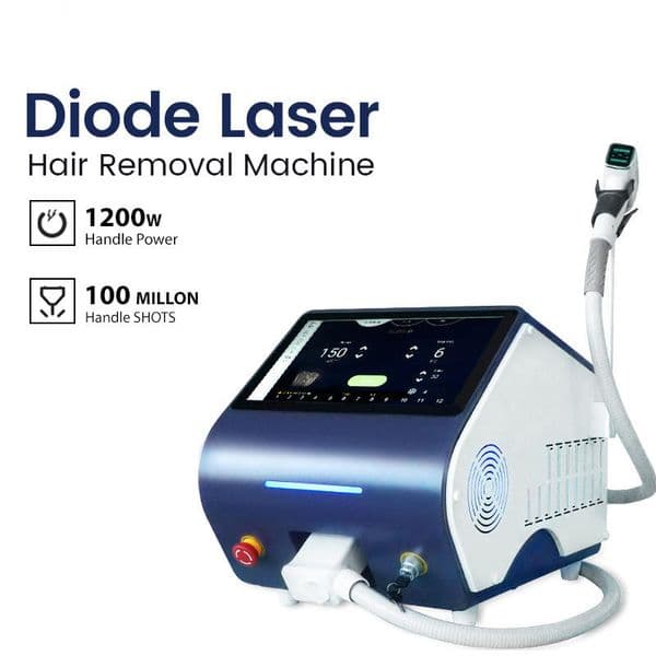 Factory Portable OEM Diode Laser Machine 808nm 3 Wavelength Desktop Professional Laser Hair Removal Machine Price