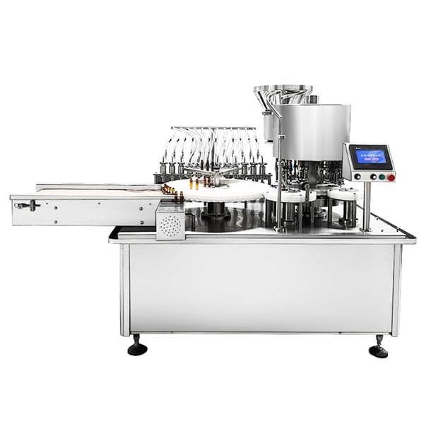 ZONESUN ZS-AFC12P Automatic Vial Filling and Sealing Machine for Ampoule Bottles Oral Solution Packaging