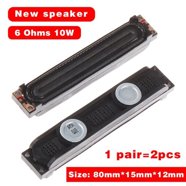 New 1Pair 6 Ohms 10W TV Speaker For Samsung BN96-16797C BN96-16797A BN96-16797E BN96-16797 UE37D6500 T27A550