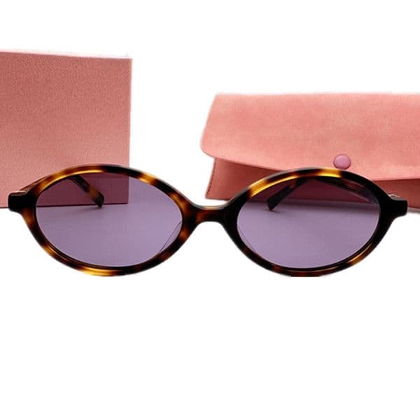 Luxury New desig mini Nerd oval plank sunglasses UV400 unisex lightweight retro-vintage small star model lovely lady goggles for prescription50-18fullset case