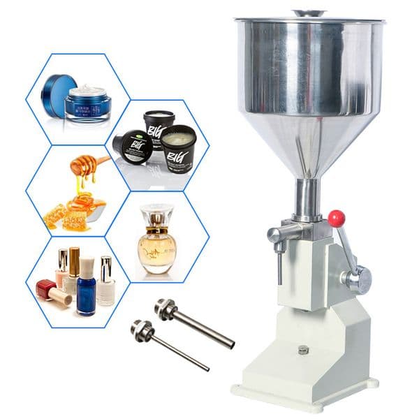ZONESUN ZS-A03 Manual Liquid Filling Machine for Food Oil Water Sauce Cream Honey Paste Shampoo Juice Packaging