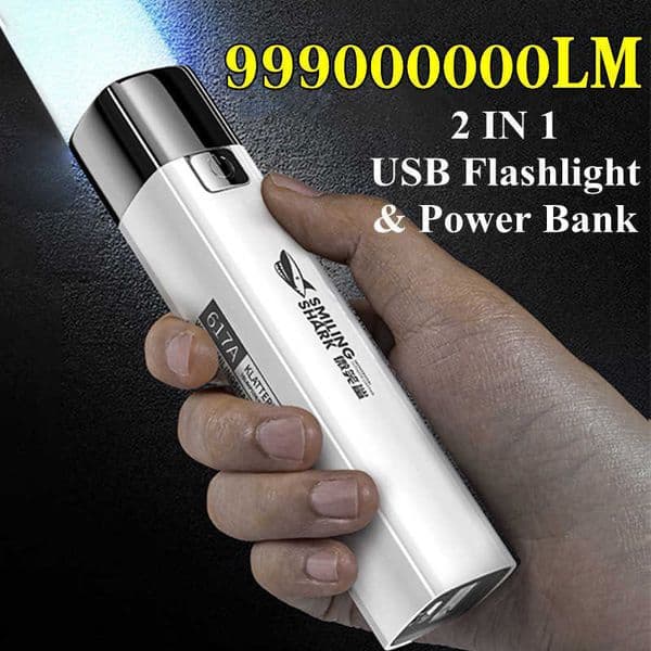 Flashlights Torches G3 Tactical Flashlight High Power Led Flashlights Powerful Rechargeable 990000LM Ultra Bright Portable Lighting Lamp Power Bank 0109