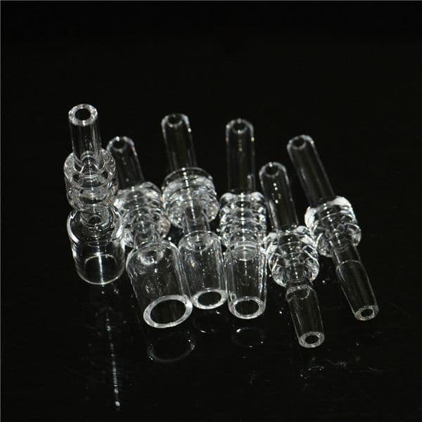 smoking pipe Quartz Banger Nail for Nectar Quartz Tip of Dab Domeless Titanium Nail 10mm 14mm 18mm Inverted Gr2 Titanium Tip