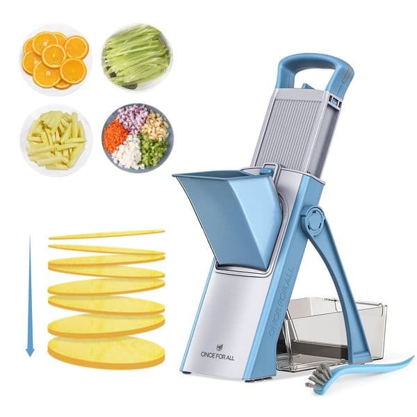 Fruit Vegetable Tools Kitchen Accessories Mandoline Slicer ONCE FOR ALL Slice Food Chopper Cutter Dicer French Fry Julinner 230731