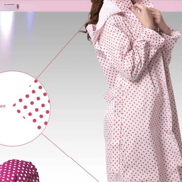 Luxury Designer Decor Simple Long Sections Waterproof Womens Raincoats Outdoor Travel Tour Rainwear room Female Rain Poncho Rain Jacket Wome 7 thumbnail 2