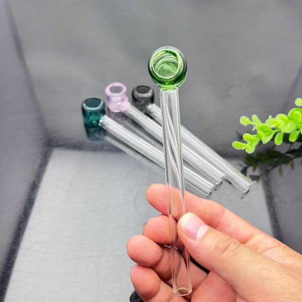 Smoking pipes Ball Glass Oil Burner Pipe Smoking Bowl Water Hookahs Bongs New hot selling color bowl extended glass pipe