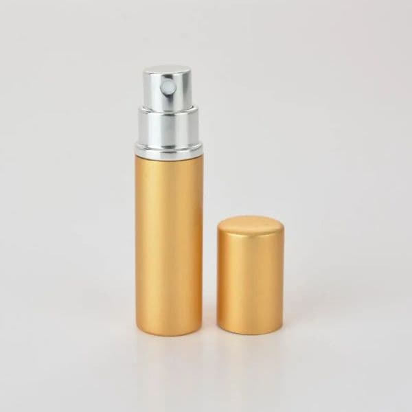 Wholesale Perfume Bottle 5ml Aluminium Anodized Compact Aftershave Atomiser Atomizer Fragrance Glass Scent-Bottle Mixed Color