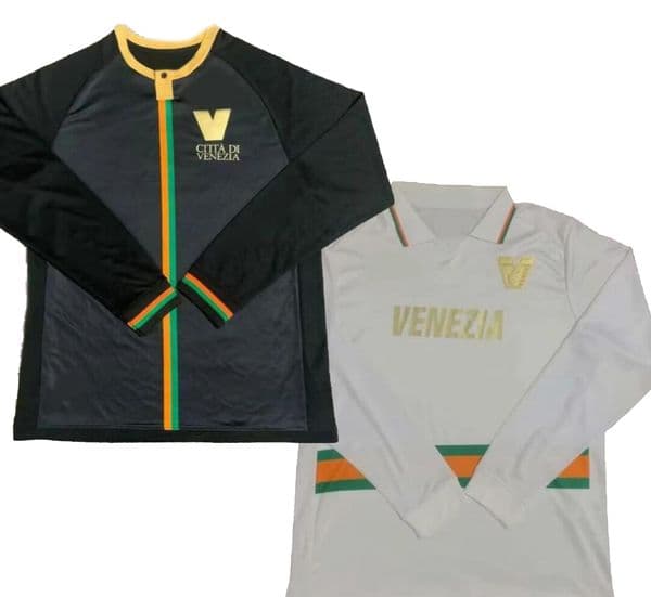 Long Sleeve Customized Venezia Thai Quality Soccer Jerseys Shirts Tops Custom ARAMU 10 local FORTE 11 MAZZOCCHI 7 online store yakuda Dropshipping Accepted