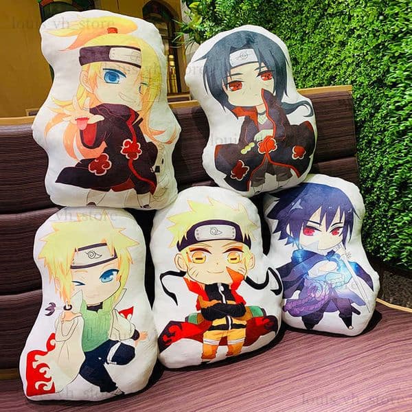 Anime Shippuden Special Shaped Pillow Sofa Cushion Ita Deidara Manga Double Sided Stuffed Plush Doll Toys L260604
