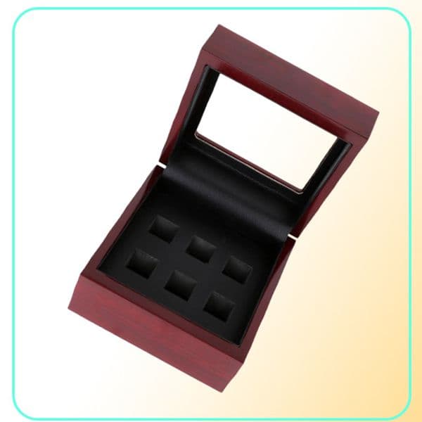 Fine den Ring Display Case Wooden Boxes 2 3 4 5 6 Holes To Choose Rings Box