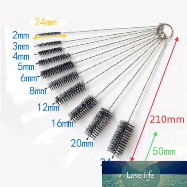 10Pcs Portable High Quality Household Bottle Brushes Pipe Bong Cleaner Glass Tube Cleaning Brush Sets Wholesale