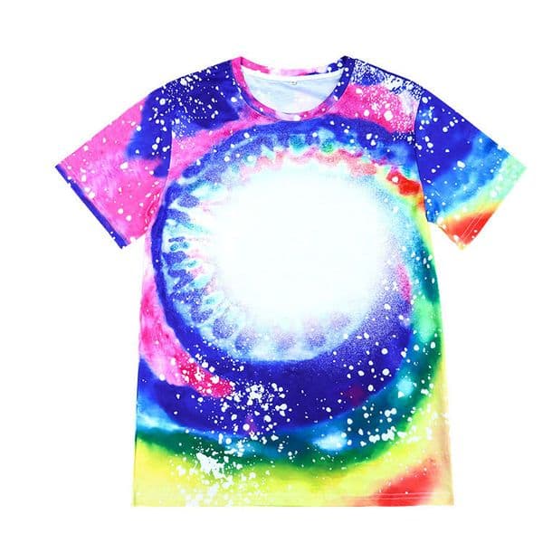 STOCK Manufacturer's New Polyester Custom 3D Digital Heat Transfer Printing Blank Short Sleeved Foreign Trade Wholesale T-Shirt DIY Free Shipping
