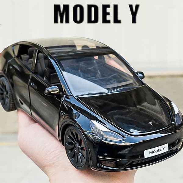 Plane Diecast Model 1 24 Energy Tesla MODEL slot car Y Mini Alloy Car Diecasts Vehicles Simulation Toy Decoration Kid Christmas Gifts Boy Car Track