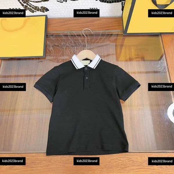 designer Kids Polo shirt shirt Solid lapel Short Sleeve Summer Baby T-shirt fashion Child tees New listing #Multiple product