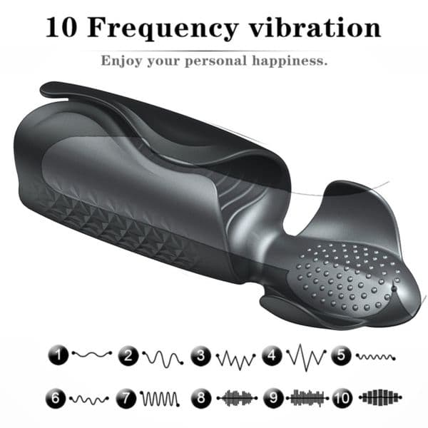 Masturbators Powerful Male Vibrator Glans Massager Penis Stimulation penis delay trainer Masturbator Sex toys for Men Adults 10 Modes 230824