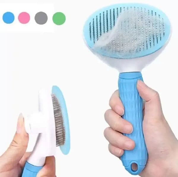 Dog Hair Removal Comb Grooming Cat Flea Com Pet Products Pet Comb Cats Comb for Dogs Grooming Tool Automatic Hair Brush Trimmer FY3845 sxaug20