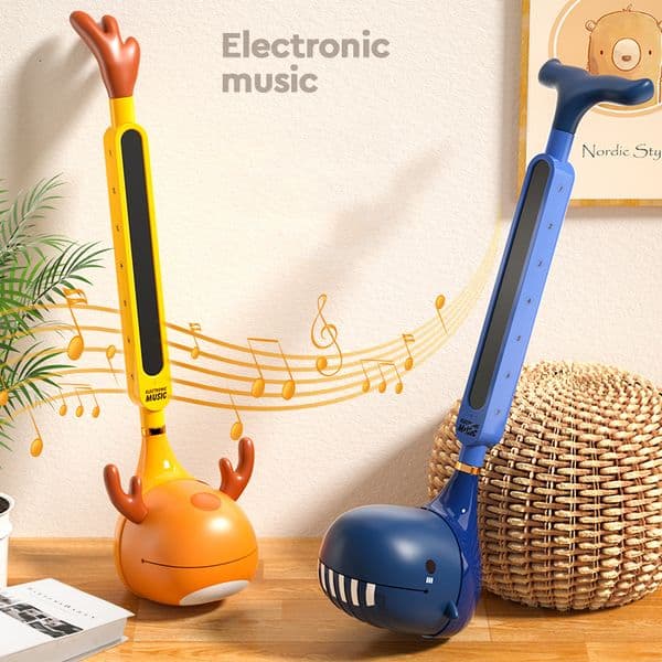 Decompression Toy Electronic Musical Instrument Portable Synthesizer Electric Tadpole Erhu Toys Funny For Boys Girls Christmas Gifts 230826 123 123