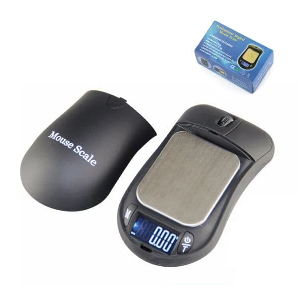 Mini Mouse Type Electronic Scales Portable Jewelry Scale High Precision Pocket Baking Scales Weighing Scalees 200g/0.01g