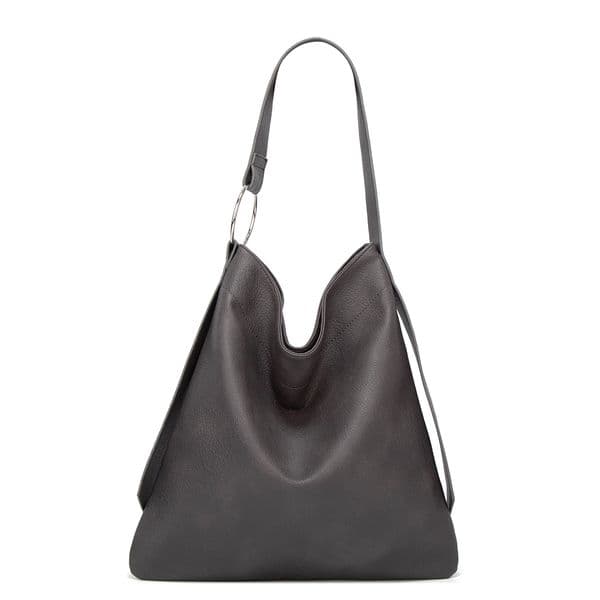 Outdoor women's bag fashion versatile shoulder bag square design solid color handbag