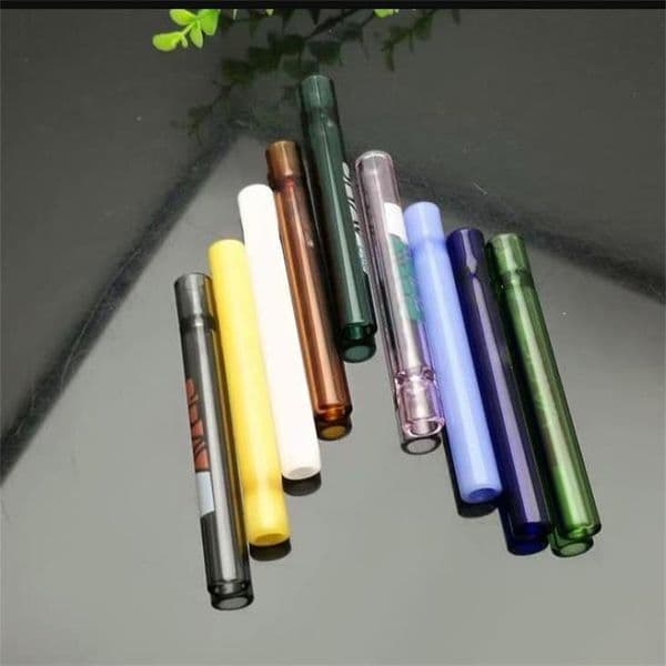Hookahs new Europe and Americaglass pipe bubbler smoking pipe water Glass bong Various color